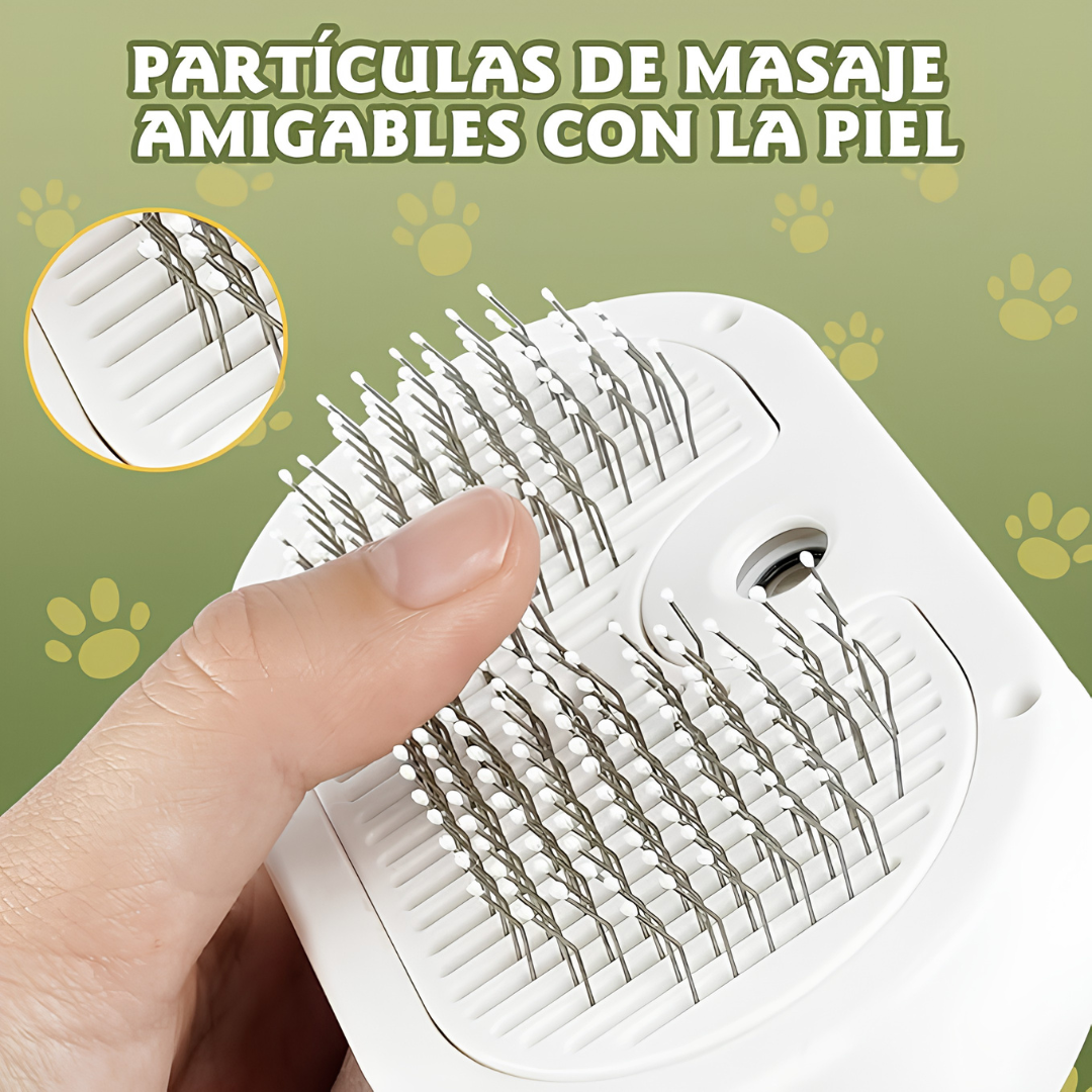 Cepillo Removedor de pelo con humificador
