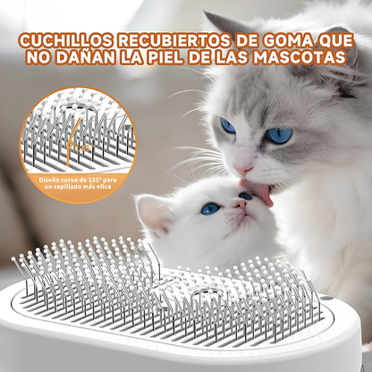 Cepillo Removedor de pelo con humificador